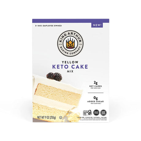 King Arthur Baking Company - Mix Yellow Cake Keto (Pack of 8-9 Oz) - Cozy Farm 