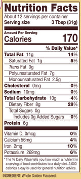 Bob's Red Mill Golden Flaxseeds, Gluten Free, Case of 4, 13 oz Each