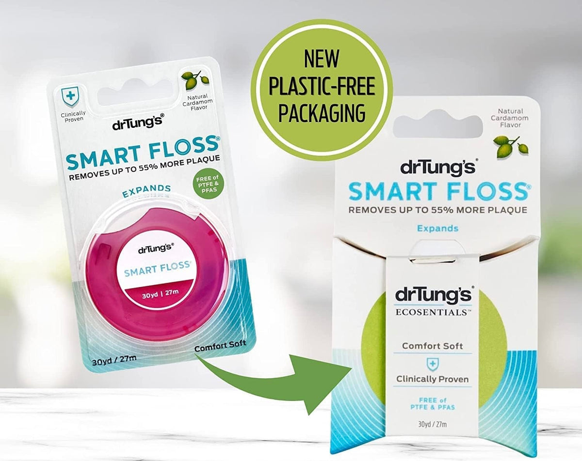 Dr. Tung's Smart Floss, 30 yd (Case of 6)