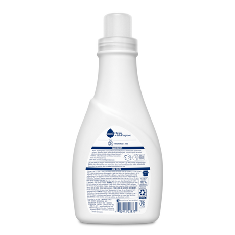 Seventh Generation Natural Liquid Fabric Softener, Free and Clear, Case of 6, 32 Fl Oz