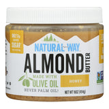 Jars  Natural Way Almond Butter Honey (Pack of 6-16oz Jars) - Cozy Farm 
