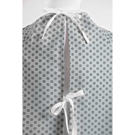 Reusable Patient Exam Gowns, OSFM Royale 2-Tone Print, Pk/12 - Stain/Fade Resistant