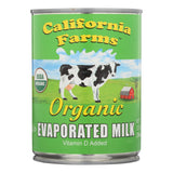 California Farms Organic Evaporated Milk, 12 fl oz (Case of 24) - Baking Ingredient