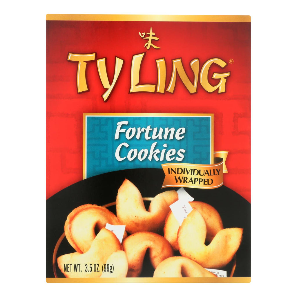 Ty Ling Asian Specialties Individually Wrapped Fortune Cookies (Pack of 12) 3.5 Oz - Cozy Farm 