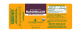 Herb Pharm marshmallow supplement label on a white background