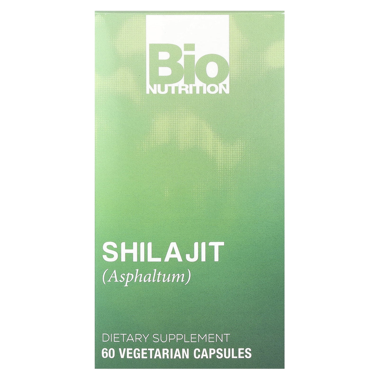 Bio Nutrition - Shilajit Asphaltum 60 Ct - Mineral Supplement