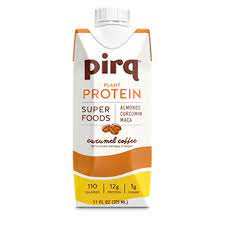 Pirq - Protein Shake Coffee Peanut Butter 4pk - Case Of 3-4/11 Fz - Cozy Farm 