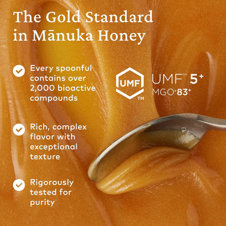 Comvita Raw Manuka Honey, UMF 5+, MGO 83+, 8.8 oz