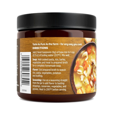 Orrington Farms Chicken Broth Base and Seasoning, 12 Oz. (Pack of 6)