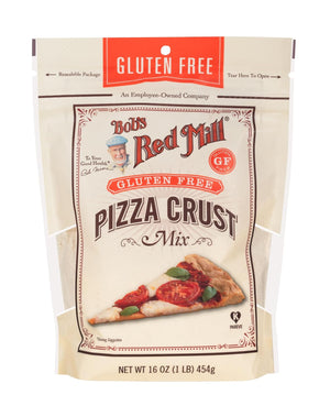 Bob's Red Mill Gluten-Free Pizza Crust Mix, 16 oz, Pack of 4