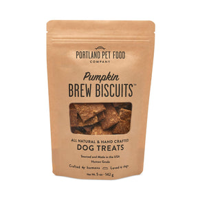 Portland Pet Food Company - Pumpkin Dog Treats, 5 oz (Case of 6) - Dairy & Yeast Free