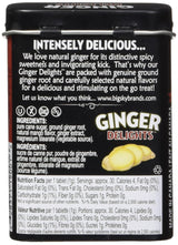 Ginger Delights Mango Ginger Candy, Spicy Sweet Pastilles, Fresh Breath, Long-Lasting, 12 Count x 1.07 Oz
