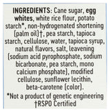 List of ingredients with a focus on food products, including palm oil.