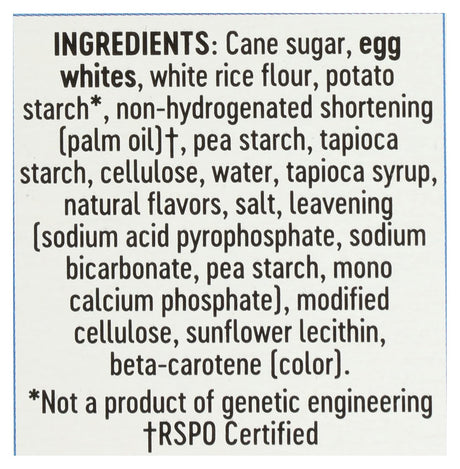 List of ingredients with a focus on food products, including palm oil.