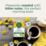 Traditional Medicinals Organic Roasted Dandelion Root Herbal Tea, 16 Tea Bags, Case of 6