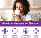 Om Mushroom Superfood Hot Chocolate Blend Mushroom Powder, 8.47 Oz - Cozy Farm 