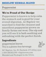 Bigelow Purely Peppermint Tea - Pack of 6 - 20 Tea Bags