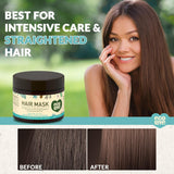 Ecolove Hair Mask, Nutrient-Infused Strengthening Treatment, 11.8 Oz.