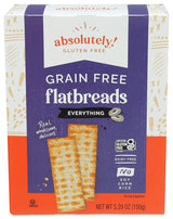 Absolutely Gluten-Free Everything Flatbread (12-Pack) - 5.29 Oz. Each