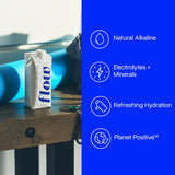 Flow Alkaline Spring Water, 1 Liter, Pack of 6