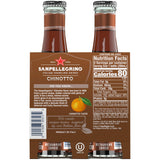 Sanpellegrino Italian Sparkling Drink Chinotto, Sparkling Citrus Beverage, 4 Pack of 6.75 Fl Oz Bottles