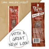 Primal Strips Vegan Jerky, Teriyaki, Meatless Seitan, 1 oz, Case of 24