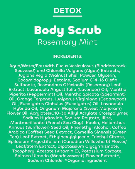 The Seaweed Bath Co. Detox Exfoliating Awaken Scrub, 6 Fl Oz