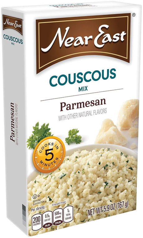 Near East Couscous Mix, Parmesan, Case of 12, 5.9 Oz