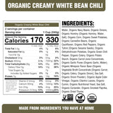 Plantstrong Creamy White Bean Chili, 16.9 fl oz, Pack of 6