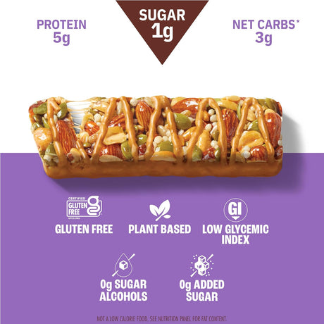 Munk Pack Keto Bar, Nut & Seed Caramel Sea Salt photo
