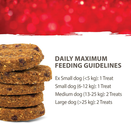 Caledon Farms Turkey Dog Cookies, 8 Oz, Pack of 4