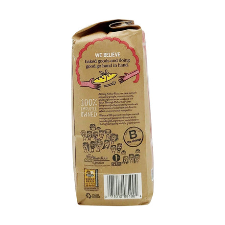King Arthur 100% Whole Wheat Flour, Case of 12 (2 lb bags)