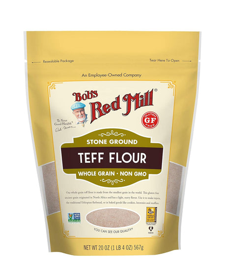 Bob's Red Mill Teff Whole Grain (24 oz, Pack of 4) - Gluten-Free Alternative