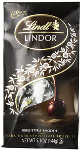 Lindt - Lindor Xtra Dk Trffle Bag - Case Of 6-5.1 Oz - Cozy Farm 