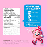 Simply Delish Sugar-Free Strawberry Pudding Mix, Case of 6, 1.7 Oz – Keto-Friendly, Low-Calorie Dessert