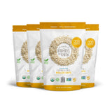 One Degree Organic Sprouted Rolled Oats, 45 oz, Case of 4