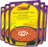 Kitchen of India Dal Bukhara, Black Gram Lentils Curry, 10 oz., Pack of 6