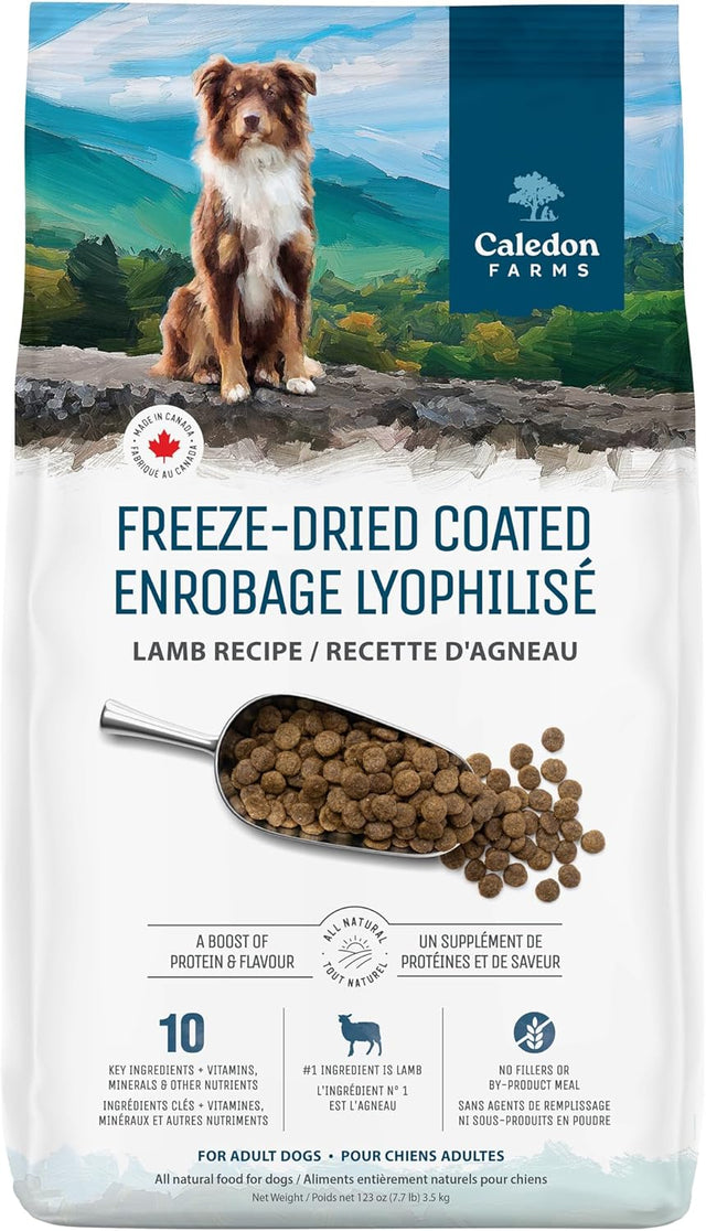 Caledon Farms - Freeze Dried Lamb Dog Treats, 4.05 oz (Case of 6) - Natural Protein Snacks