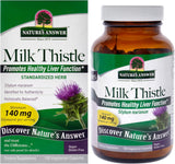 Nature's Answer Milk Thistle Seed Extract, 120 Vegetarian Capsules