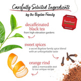 Bigelow Constant Comment Decaf Black Tea, Case of 6, 20 Bags Each