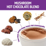 Om Mushroom Superfood Hot Chocolate Blend | Single Serve | 10 Count | Lion's Mane, Reishi, Chaga, Turkey Tail - Cozy Farm 