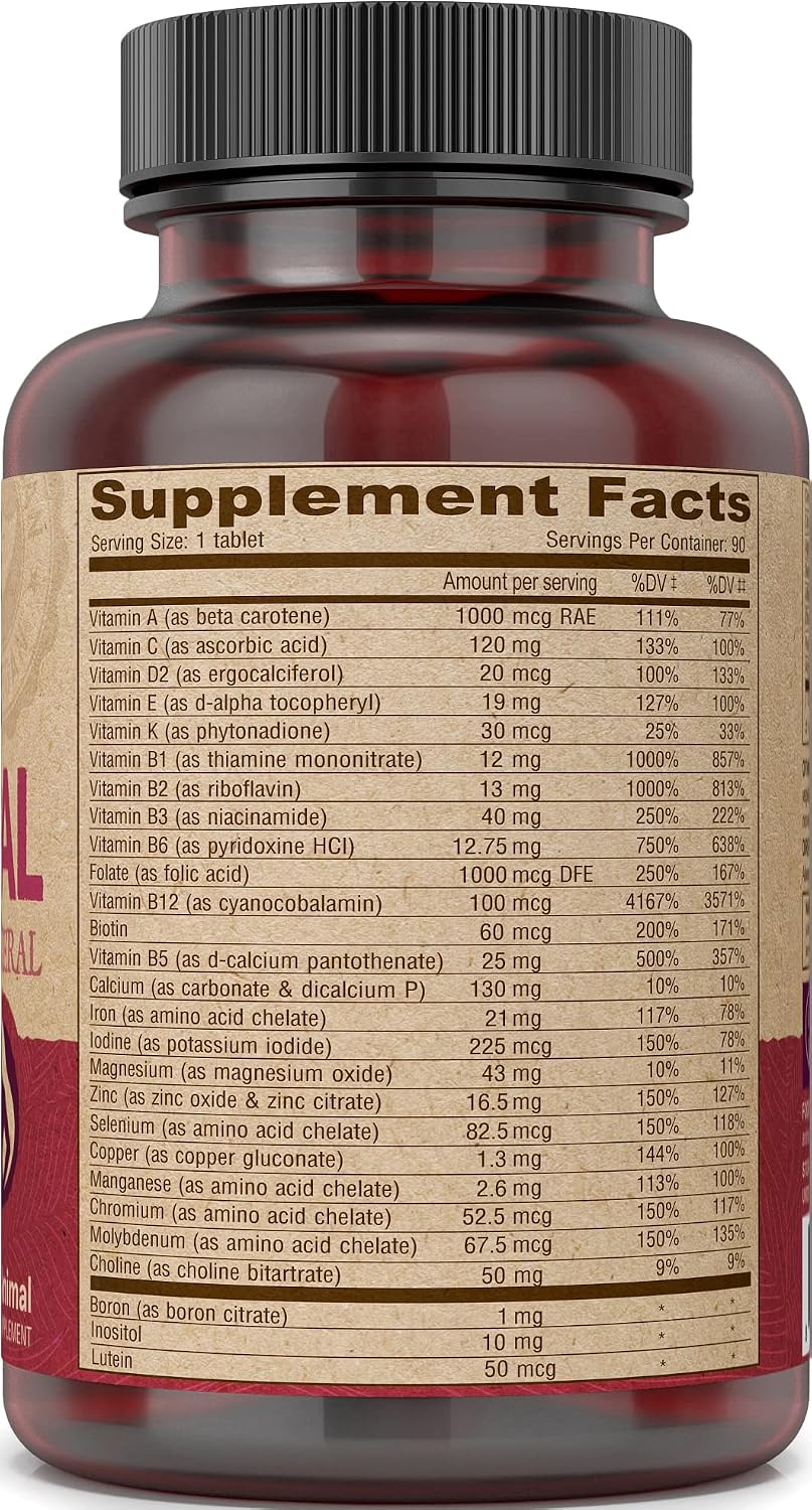 Deva Prenatal Vegan Multivitamin & Mineral: Support Mom & Baby Naturally (90 Tablets)