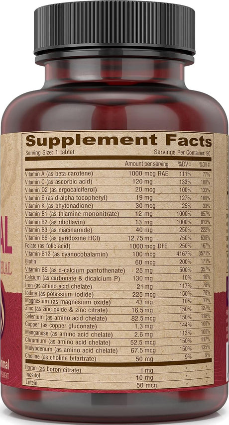 Deva Prenatal Vegan Multivitamin & Mineral: Support Mom & Baby Naturally (90 Tablets)
