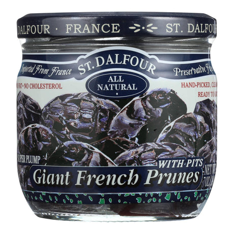St. Dalfour Giant French Prunes with Pits, 7 oz (Case of 6)