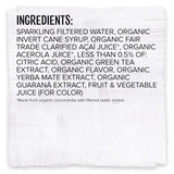 List of ingredients on a white background