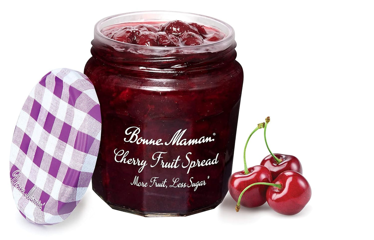 Bonne Maman Cherry Fruit Spread - 11.8 Oz (Pack of 6)