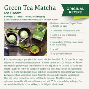 Traditional Medicinals Matcha Infused Green Tea with Jasmine Rice, Case of 6, 16 Bags Each, Organic & Sustainably Sourced