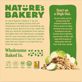 Nature's Bakery Oatmeal Crumble Apple Bars, 8.46 oz, Case of 6 (36 bars)