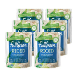 Fullgreen Riced Vegetable Cauliflower, Keto Certified, Non-GMO Verified, Gluten-Free, 6 - 7.05 Oz. Packs