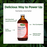 Flora Iron B Vitamin Complex Liquid, 15 Fl. Oz